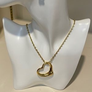 Tiffany & Co. Large Open Heart Pendant